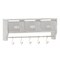 Flash Furniture 24" Whitewashed Wall Mount Coat Rack with Baskets HFMHD-GDI-CRE8-012315-GG - alternate 5